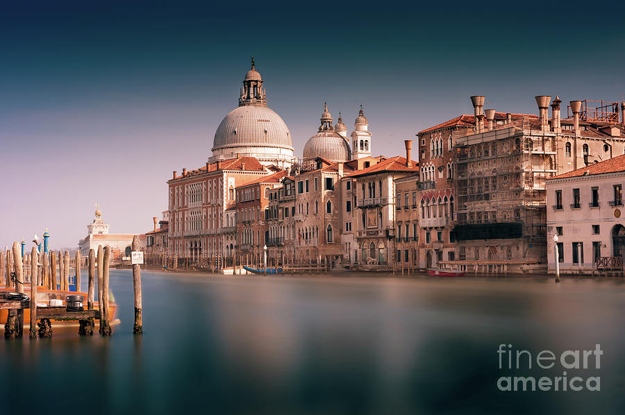 Venice Grand Canal Photograph by M G Whittingham