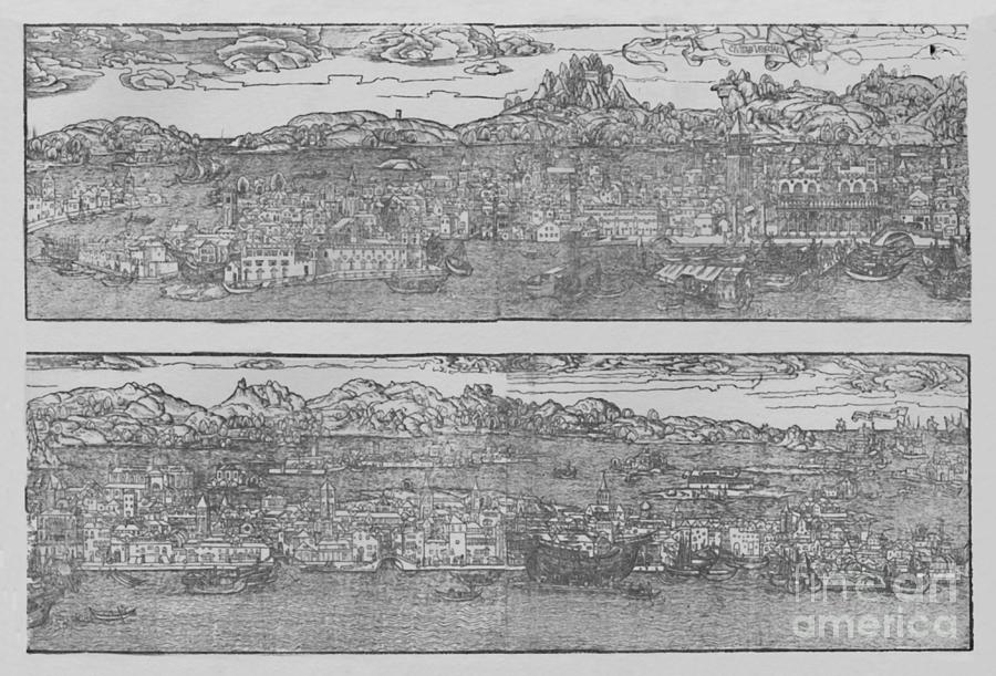 Venice In 1502 Drawing by Print Collector