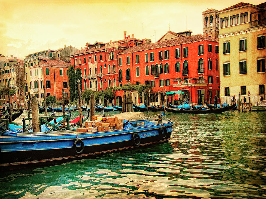 Boat Photograph - Venice In Light IIi by Danny Head