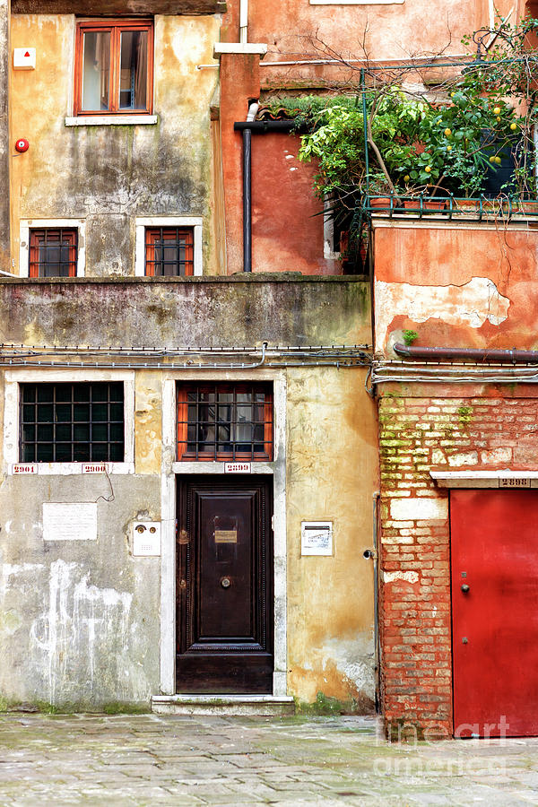 Venice Jewish Ghetto Colors Photograph by John Rizzuto