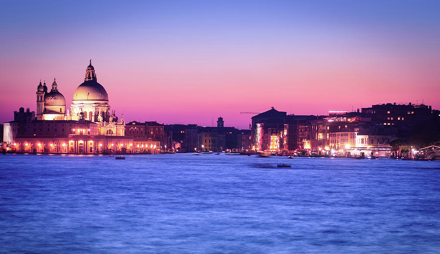 Venice Lagoon At Sunset Photograph by Juergen Sack