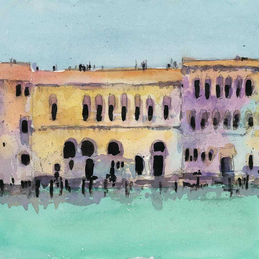 Landscape Painting - Venice Plein Air Vi by Samuel Dixon