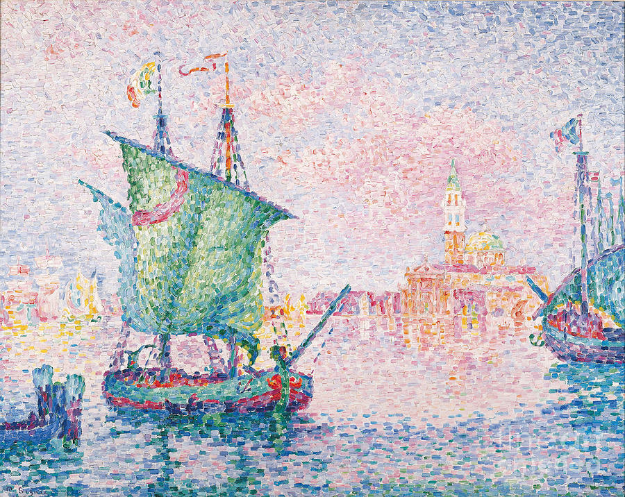 Venice, The Pink Cloud, 1909. Artist Drawing by Heritage Images