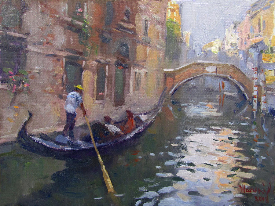City Painting - Venice by Ylli Haruni