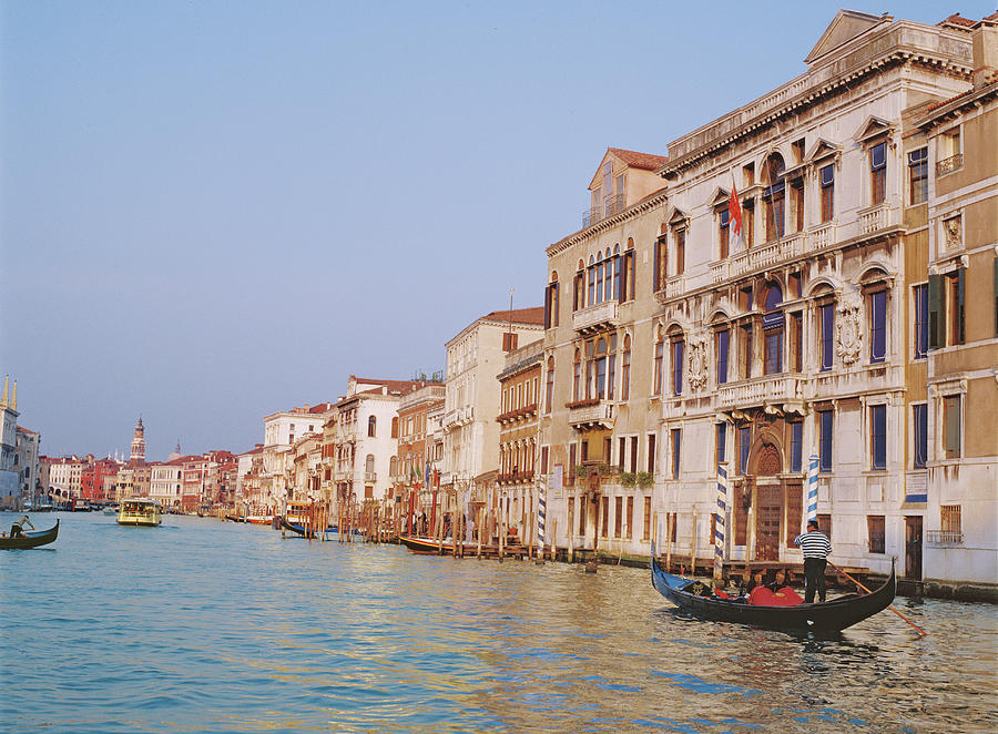 Venices Grand Canal Photograph by Durston Saylor