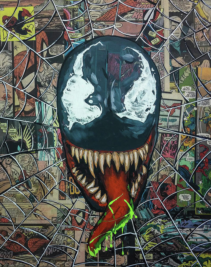 Venom Mixed Media by Kyle Willis | Fine Art America