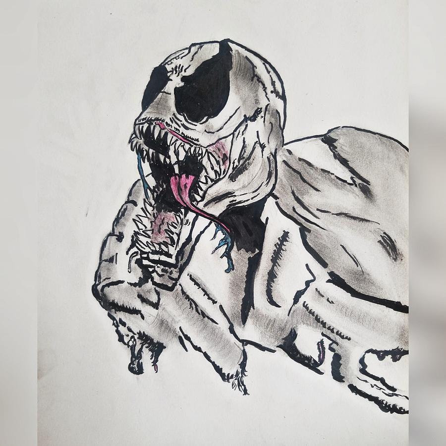 Venom, in Robert Lee's Sketches Comic Art Gallery Room