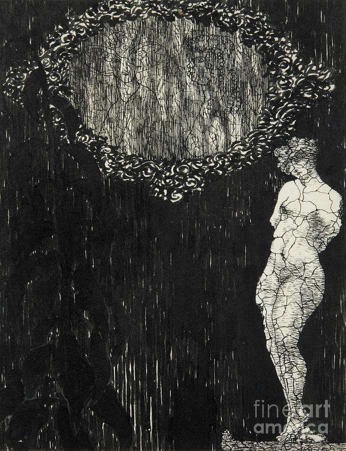 Venus, 1907. Artist Feofilaktov Drawing by Heritage Images
