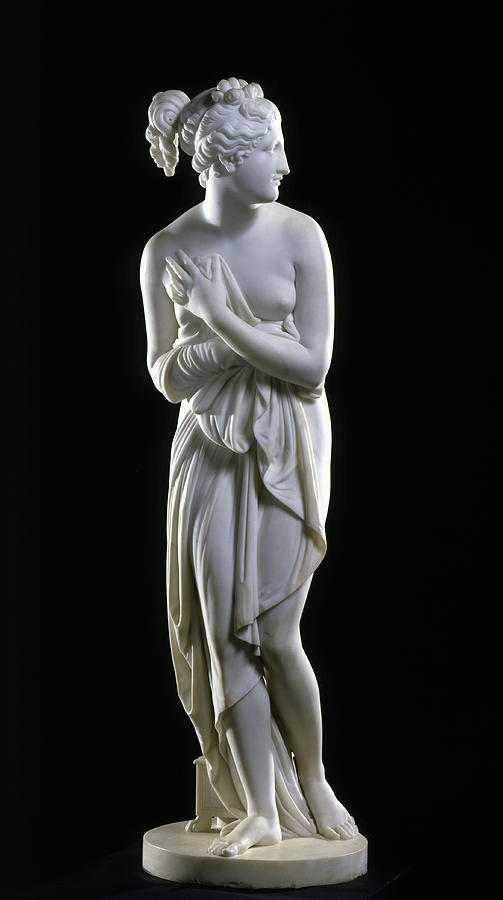Greek Photograph - Venus Italica, Circa 1815-1822 by Antonio Canova