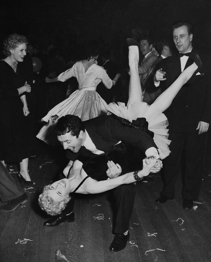 London Photograph - Vera Day And Arthur Mason Dancing In by Keystone-france