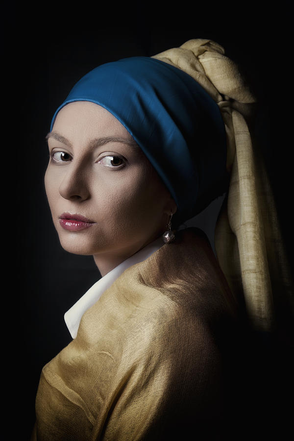 Vermeer In My Mind Photograph by Carmen Watkins - Fine Art America