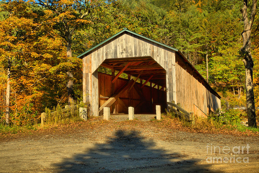 Vermont Scott Covered Bridge Photograph by Adam Jewell