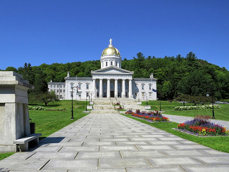 Vermont State House Photograph by Connor Beekman
