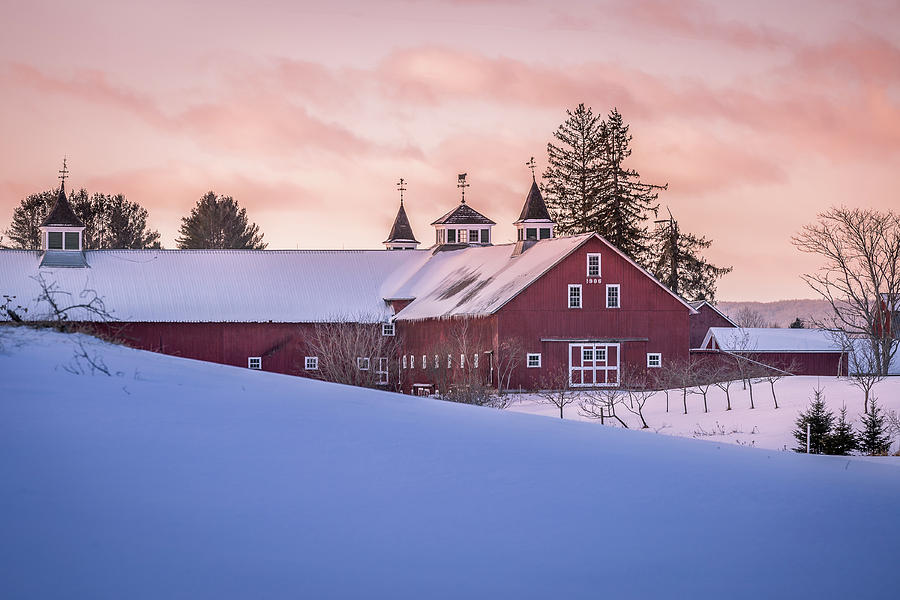 Vermont Winter Morning Photograph by Tim Kirchoff