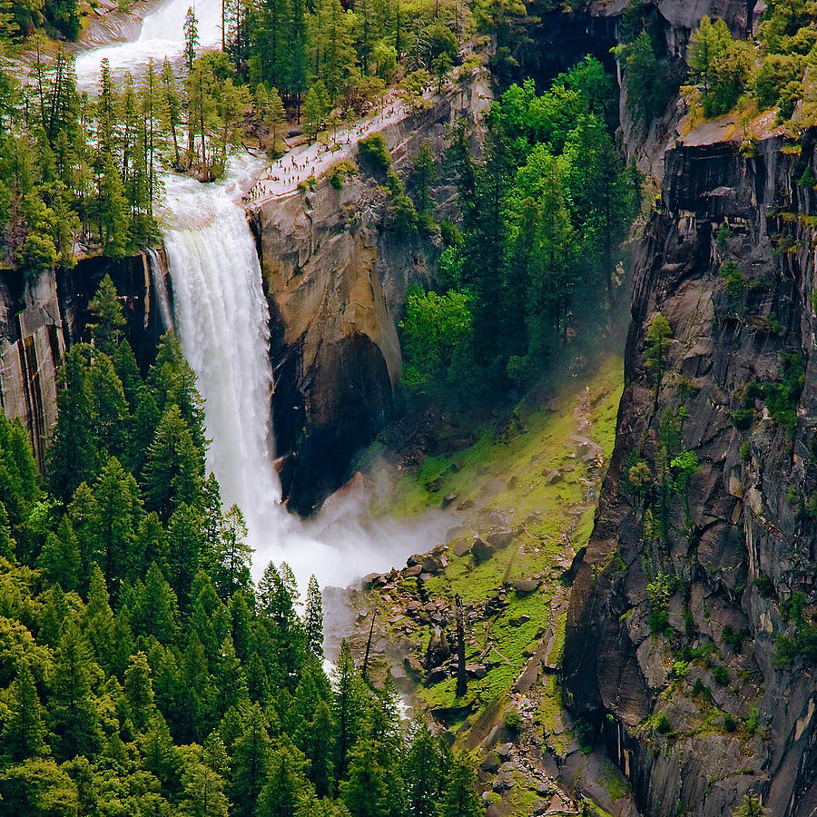 Vernal Falls Photograph by Michael Lawenko Dela Paz