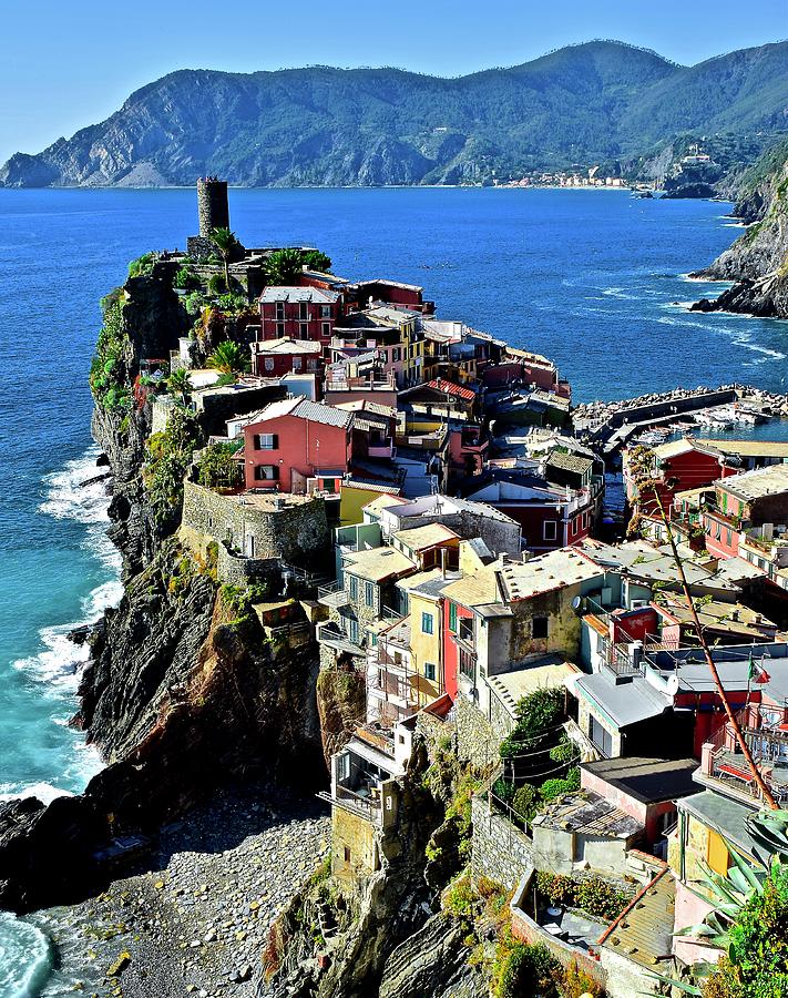 Vernazza From Behind 2019 Photograph by Frozen in Time Fine Art Photography