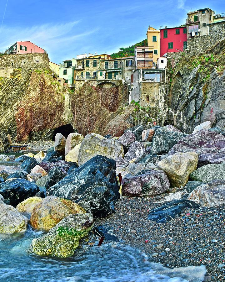 Vernazza From The Side Photograph
