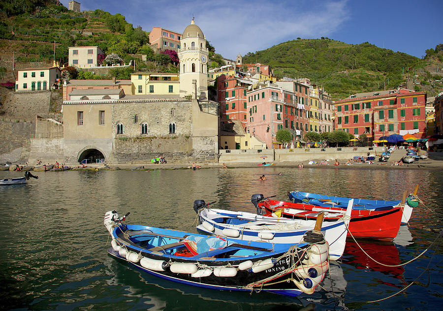 Vernazza, Italy Photograph by Marcel Pinus