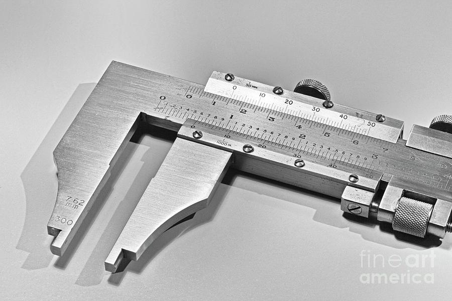 Vernier Callipers Photograph by Peter Falkner/science Photo Library