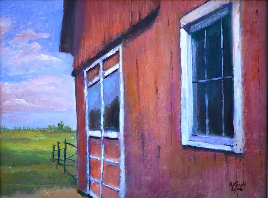 Oil Painting - Verona, Ohio by Roger Snell Oil Painting - Verona, Ohio by Roger Snell