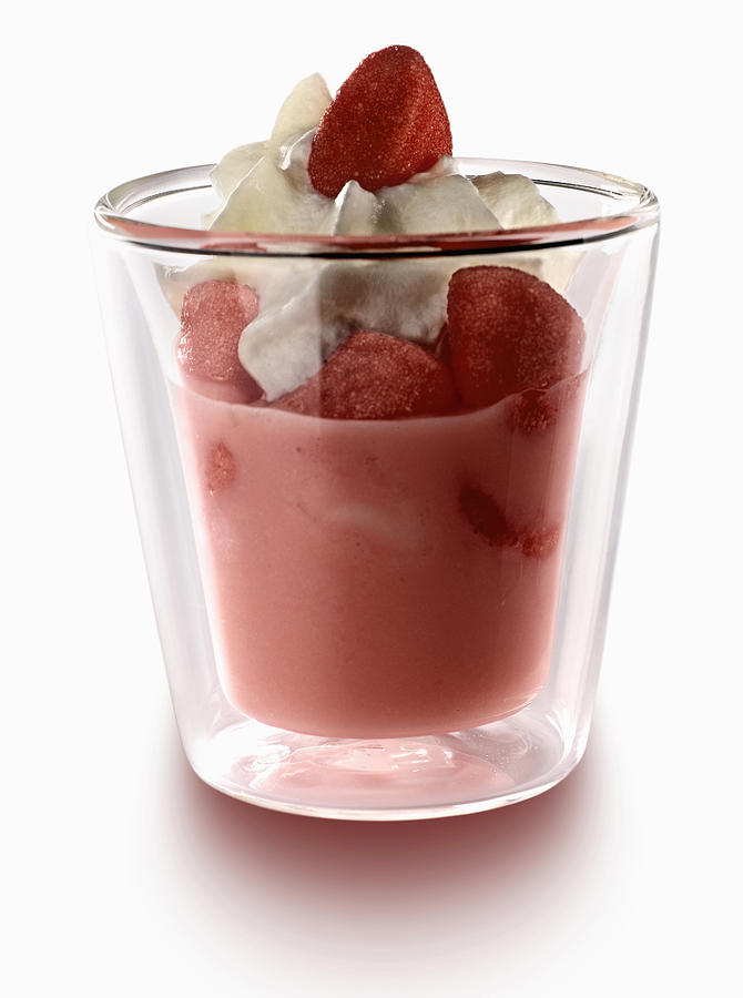 Verrine De Mousse A La Fraise Tagada Verrine Of Strawberry Tagada