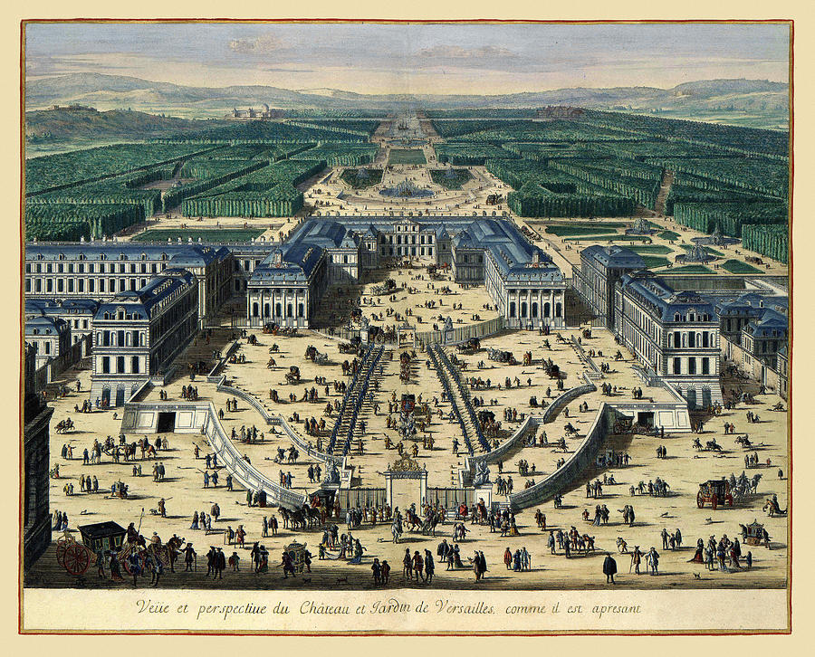 Versailles 1683 Photograph by Andrew Fare