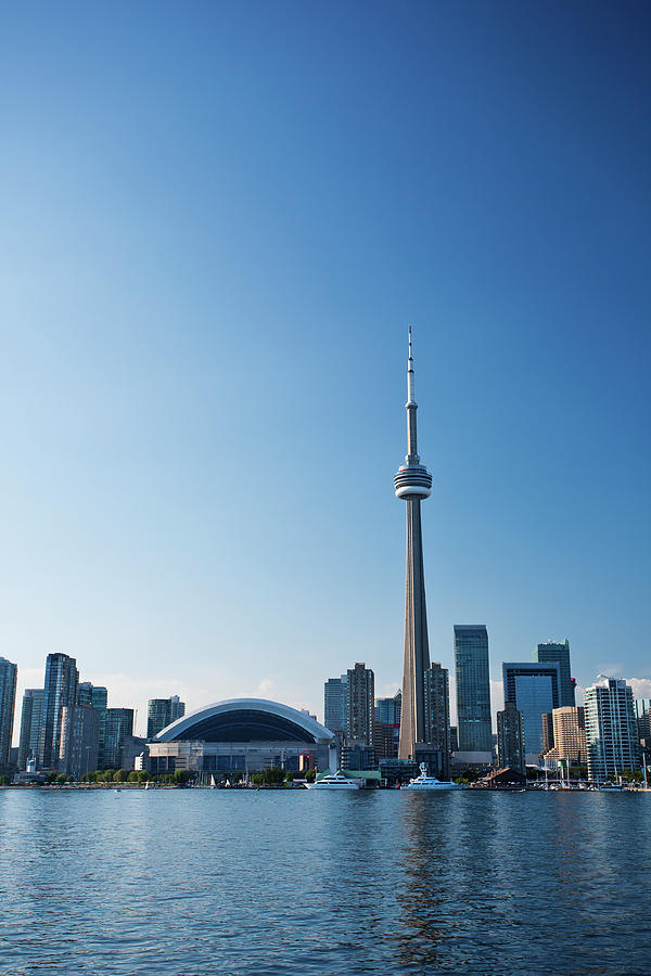 Vertical Photo Of The Toronto Skyline Photograph by Murrayproductions