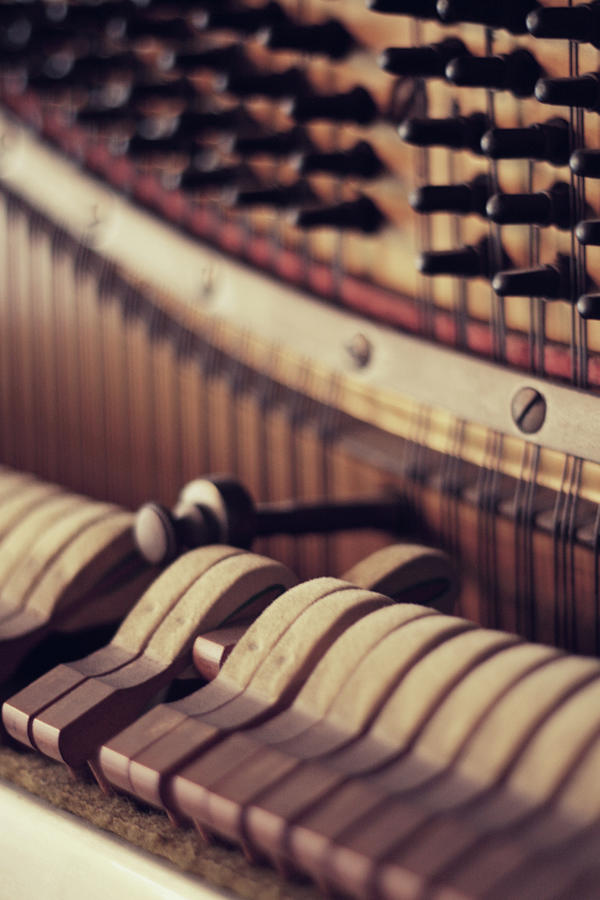 Vertical Piano Photograph by Isabelle Lafrance Photography