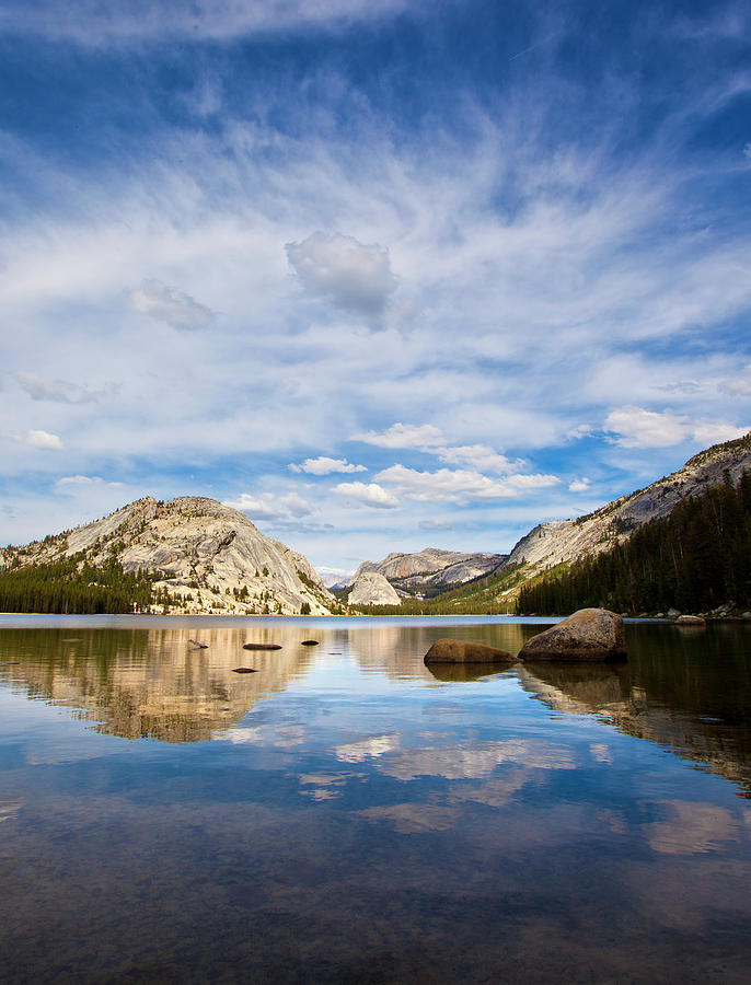 Vertical Version Of Lake Tenaya Photograph by Mimi Ditchie Photography