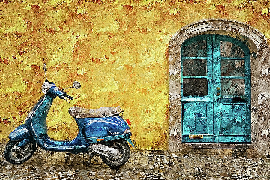 Vespa Scooter - 06 by Andrea Mazzocchetti Vespa Scooter - 06 by Andrea Mazzocchetti