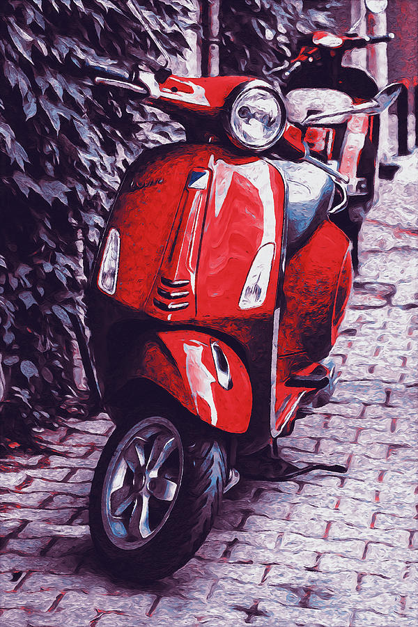Vespa Scooter - 07 by Andrea Mazzocchetti Vespa Scooter - 07 by Andrea Mazzocchetti