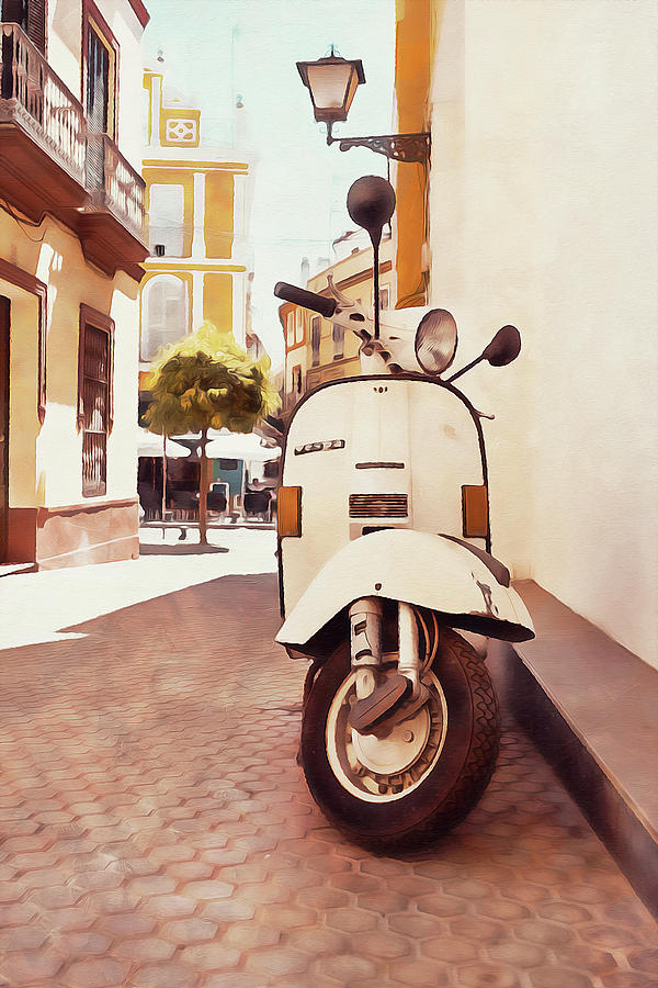 Vespa Scooter - 08 by Andrea Mazzocchetti Vespa Scooter - 08 by Andrea Mazzocchetti