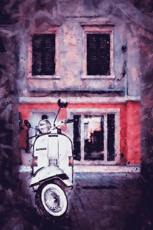 Vespa Scooter - 09 by Andrea Mazzocchetti Vespa Scooter - 09 by Andrea Mazzocchetti