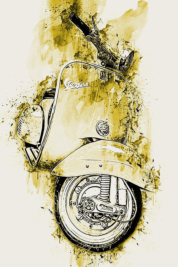 Vespa Scooter - 11 by Andrea Mazzocchetti Vespa Scooter - 11 by Andrea Mazzocchetti