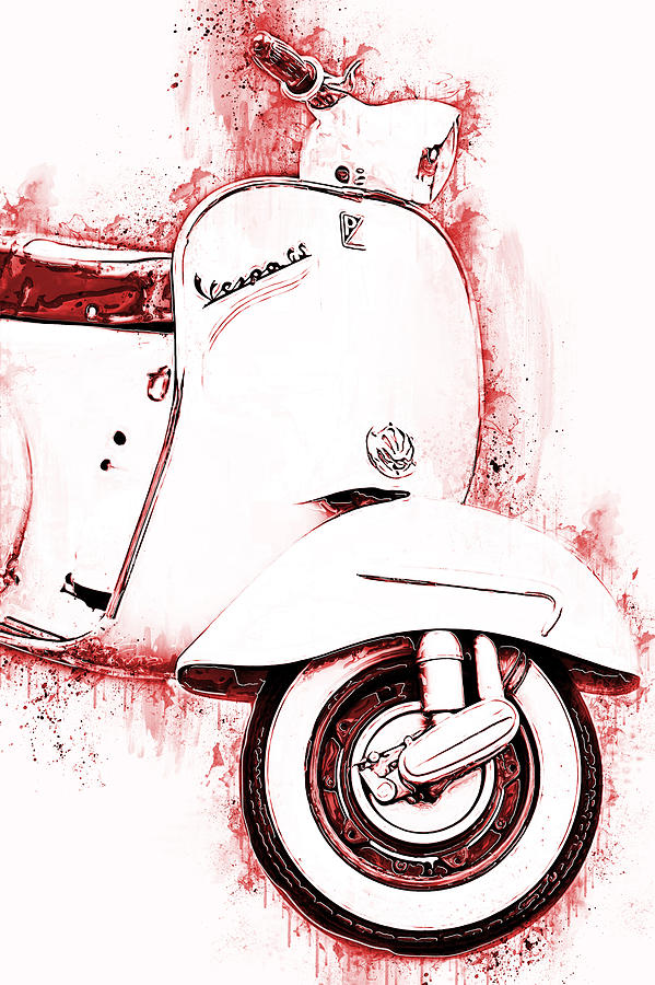 Vespa Scooter - 14 by Andrea Mazzocchetti Vespa Scooter - 14 by Andrea Mazzocchetti