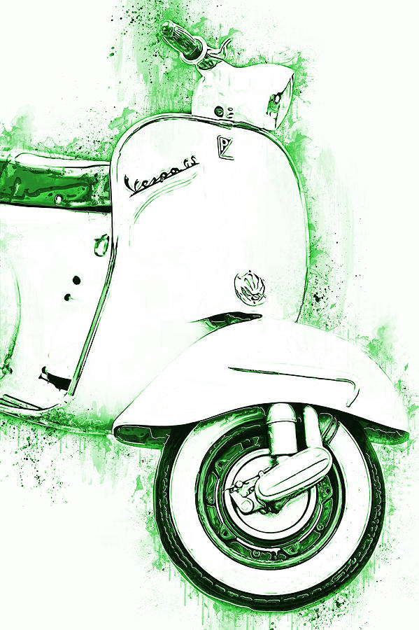 Vespa Scooter - 15 by Andrea Mazzocchetti Vespa Scooter - 15 by Andrea Mazzocchetti