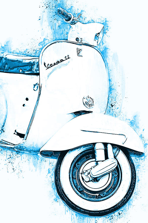 Vespa Scooter - 16 by Andrea Mazzocchetti Vespa Scooter - 16 by Andrea Mazzocchetti