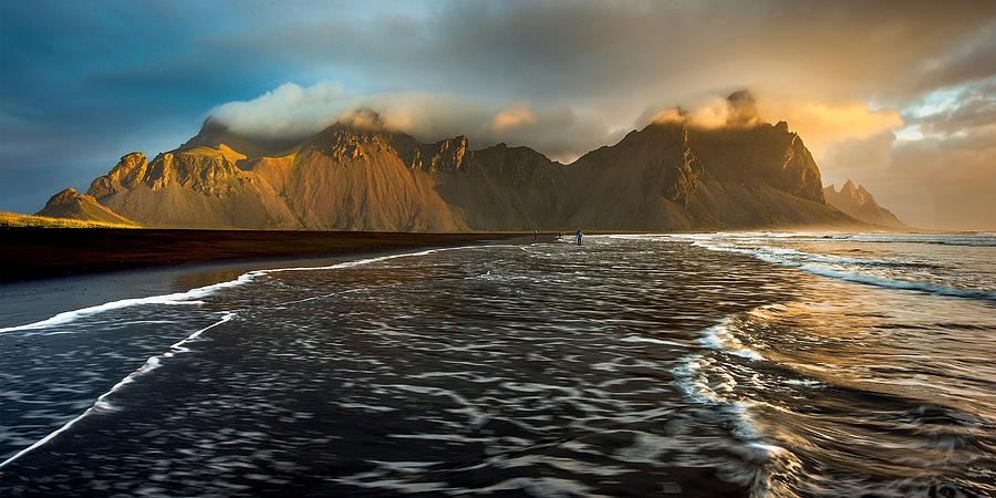 Vestrahorn, Iceland Photograph by Milan Uhrin