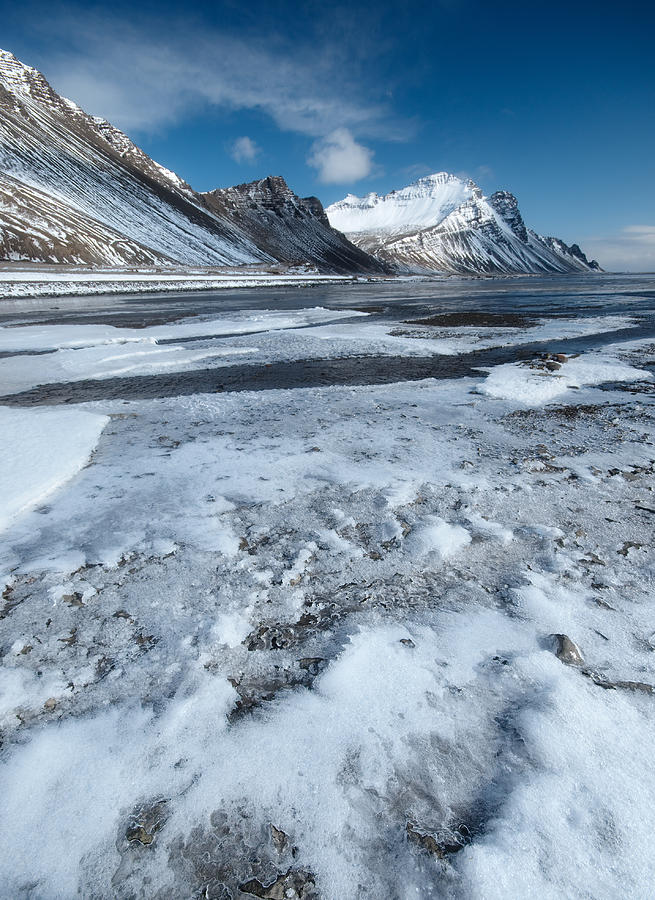 Vestrahorn Winter by Adrian Metzelaar