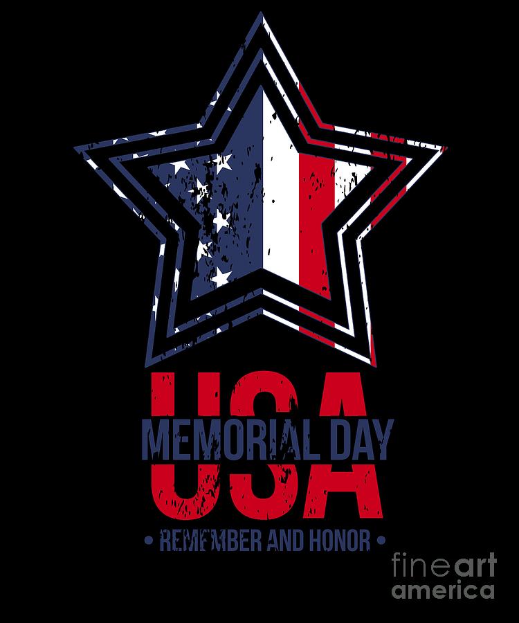 Americans Digital Art - Veteran Army Soldier Navy Usa Memorial Day Remember And Honor Gift by Thomas Larch Americans Digital Art - Veteran Army Soldier Navy Usa Memorial Day Remember And Honor Gift by Thomas Larch