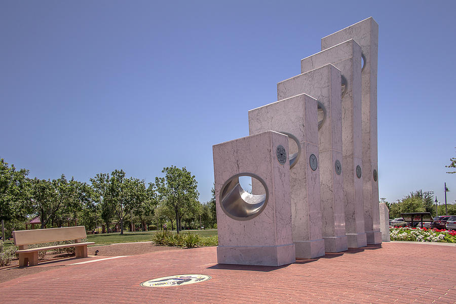 Veterans Memorial Stones Photograph by Darrell Foster