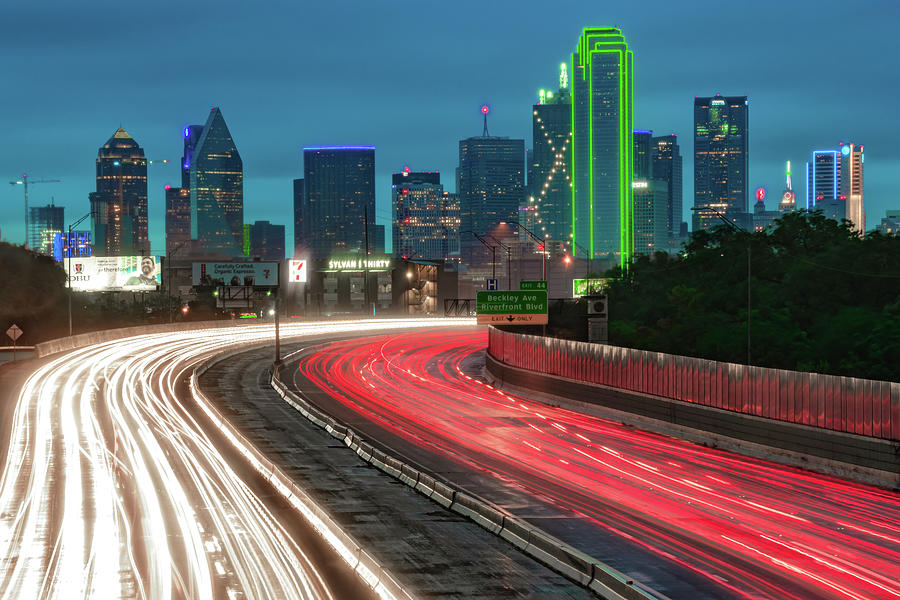 Vibrant Colors Of Dallas Texas Photograph