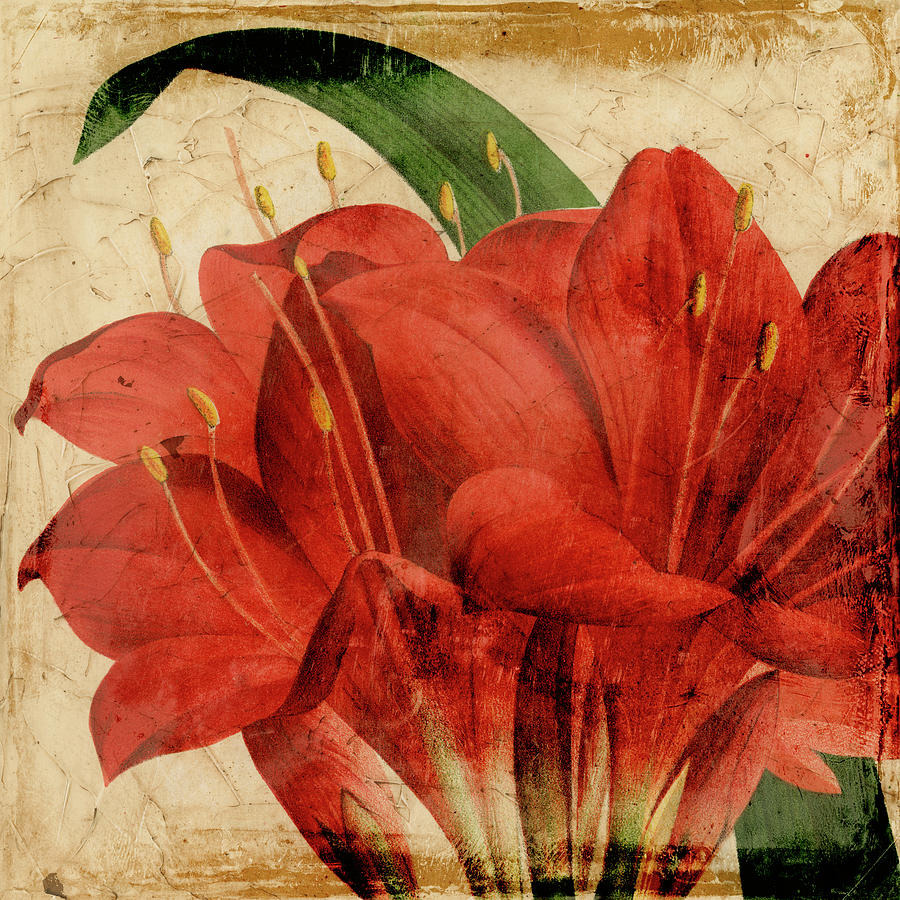 Nature Painting - Vibrant Floral Viii by Vision Studio