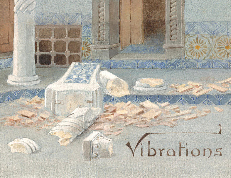 Vibrations Painting by Lilias Trotter