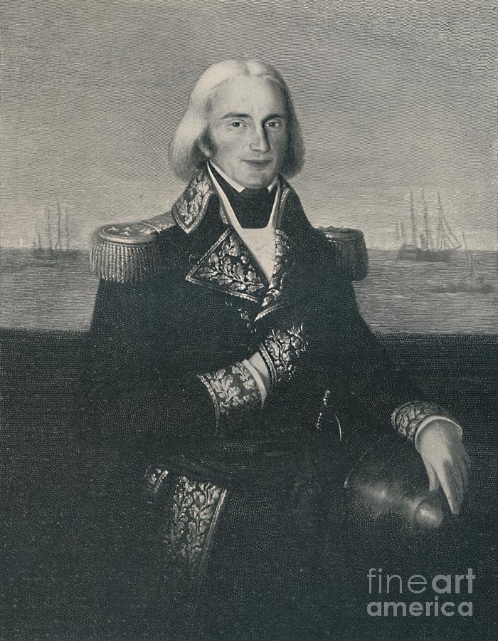 Vice-admiral Francois-paul Brueys Drawing by Print Collector