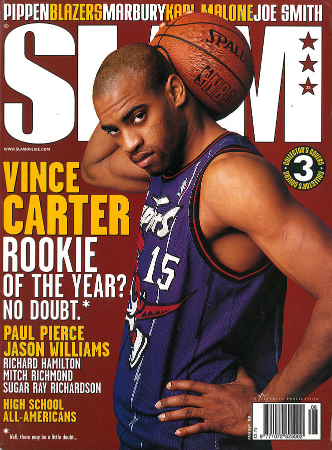 Vice Carter: Rookie of the Year? SLAM Cover Photograph by Clay Patrick McBride