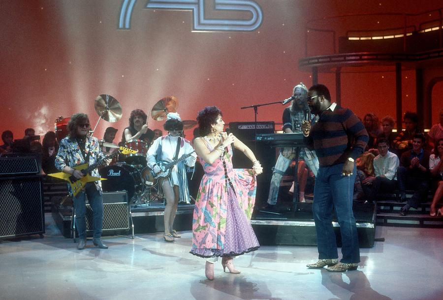 Music Photograph - Vicki Sue Robinson On American Bandstand by Michael Ochs Archives