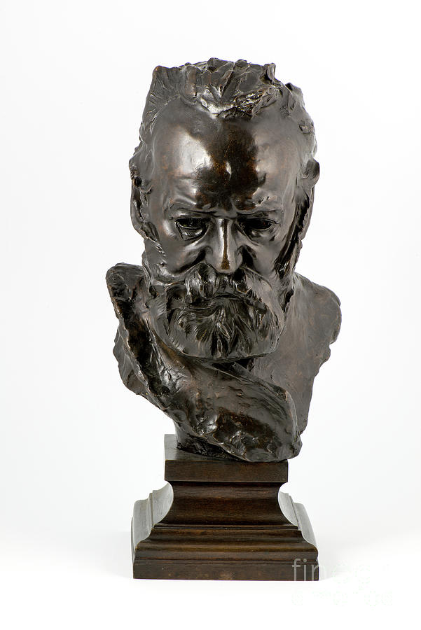 Auguste Rodin Painting - Victor Hugo Bronze Cast After The  Original Bronze by Auguste Rodin