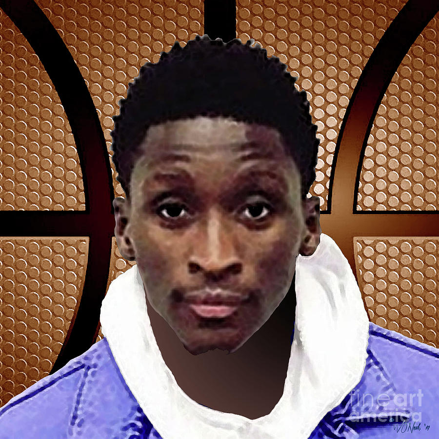 Indiana Pacers Digital Art - Victor Oladipo by Walter Neal