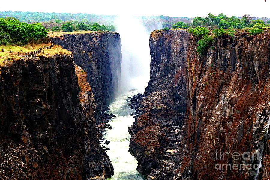 Victoria falls Photograph by Darcy Dietrich